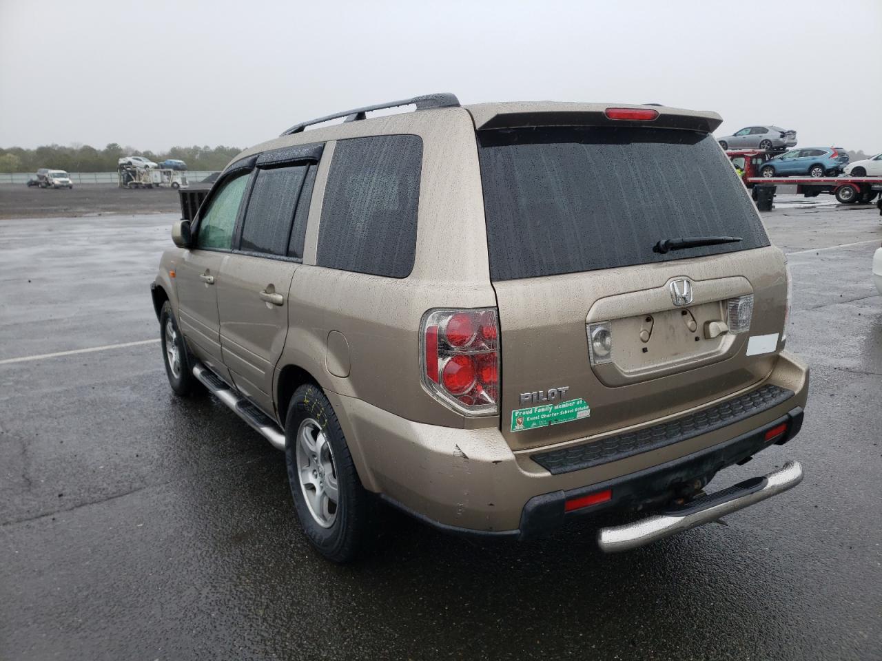 Photo 3 from auction – 2006 HONDA PILOT EX with VIN 5FNYF28776B000859