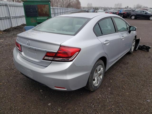 Photo 4 from auction – 2014 HONDA CIVIC LX with VIN 2HGFB2F49EH039457