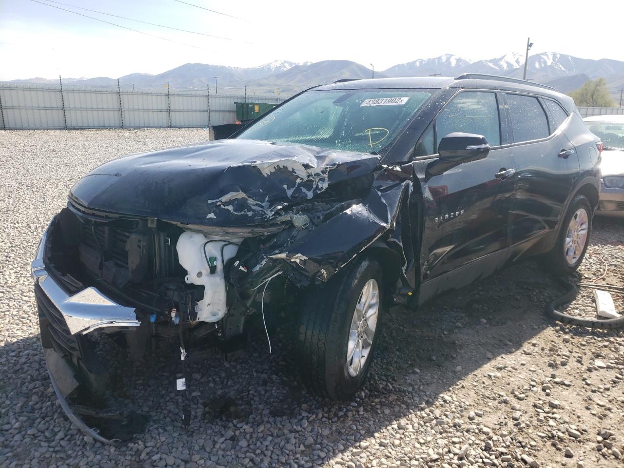 Photo 2 from auction – 2020 CHEVROLET BLAZER 2LT with VIN 3GNKBHR48LS713742