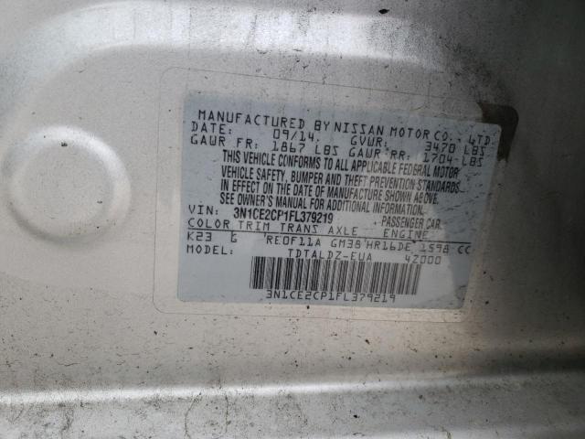 Photo 10 from auction – 2015 NISSAN VERSA NOTE with VIN 3N1CE2CP1FL379219
