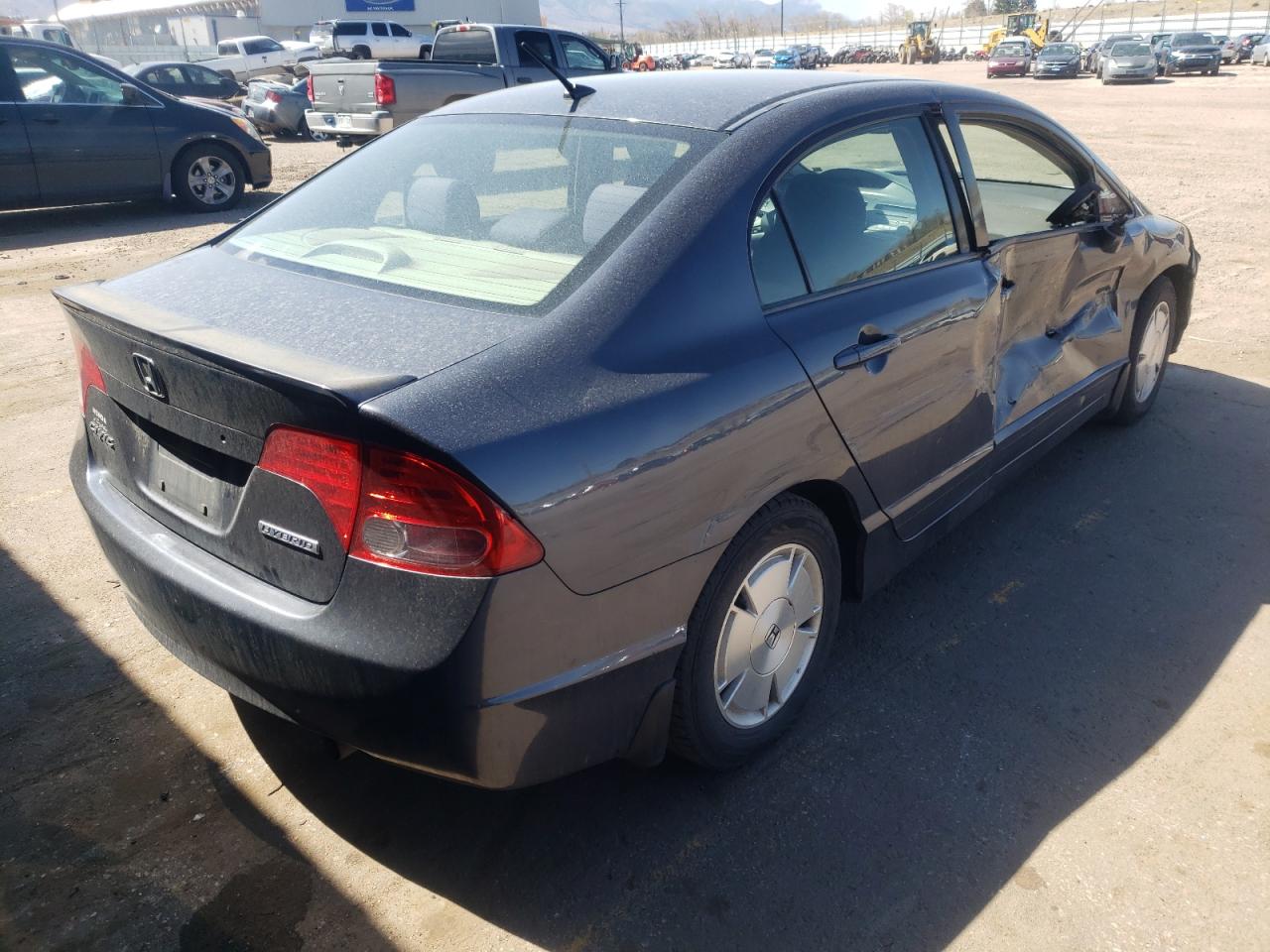 Photo 4 from auction – 2007 HONDA CIVIC HYBR with VIN JHMFA36267S025113