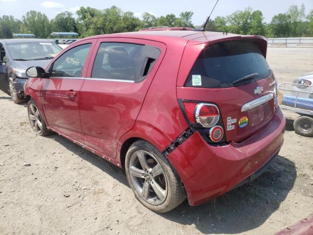Photo 3 from auction – 2014 CHEVROLET SONIC RS with VIN 1G1JH6SB8E4145360