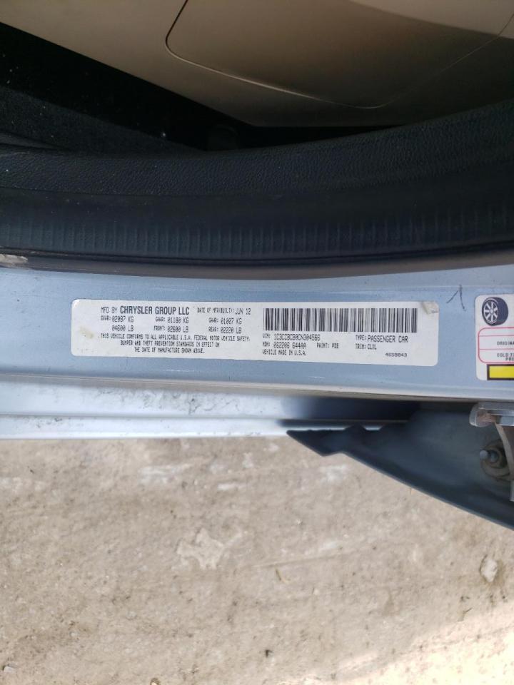 Photo 10 from auction – 2012 CHRYSLER 200 LIMITE with VIN 1C3CCBCB0CN304566