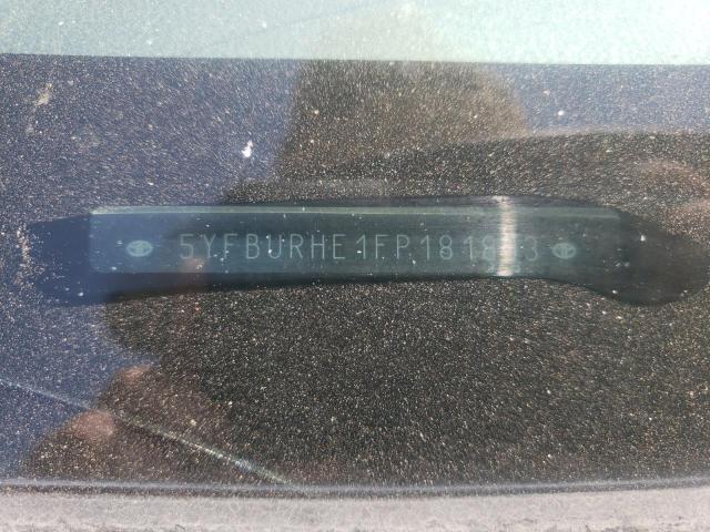 Photo 10 from auction – 2015 TOYOTA COROLLA L with VIN 5YFBURHE1FP181853