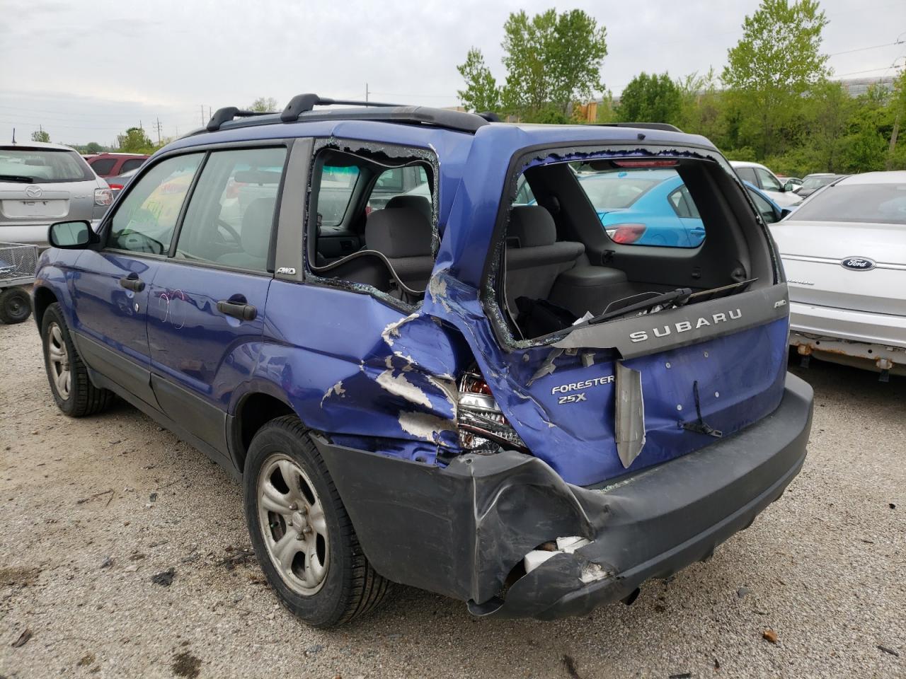 Photo 9 from auction – 2004 SUBARU FORESTER 2 with VIN JF1SG63644H749601
