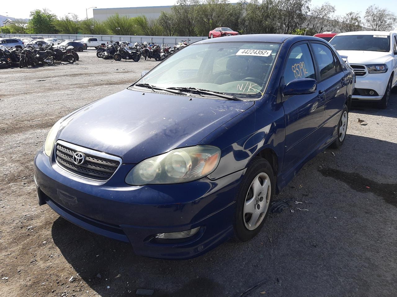 Photo 2 from auction – 2006 TOYOTA COROLLA CE with VIN 1NXBR32E36Z655243