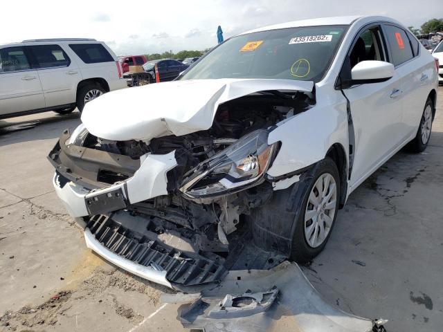 Photo 2 from auction – 2017 NISSAN SENTRA S with VIN 3N1AB7AP3HY355221