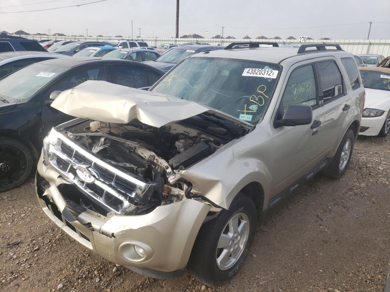 Photo 2 from auction – 2012 FORD ESCAPE XLT with VIN 1FMCU9DG0CKB09219
