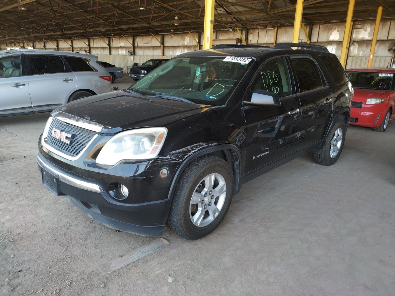 Photo 2 from auction – 2008 GMC ACADIA SLE with VIN 1GKER13758J298565