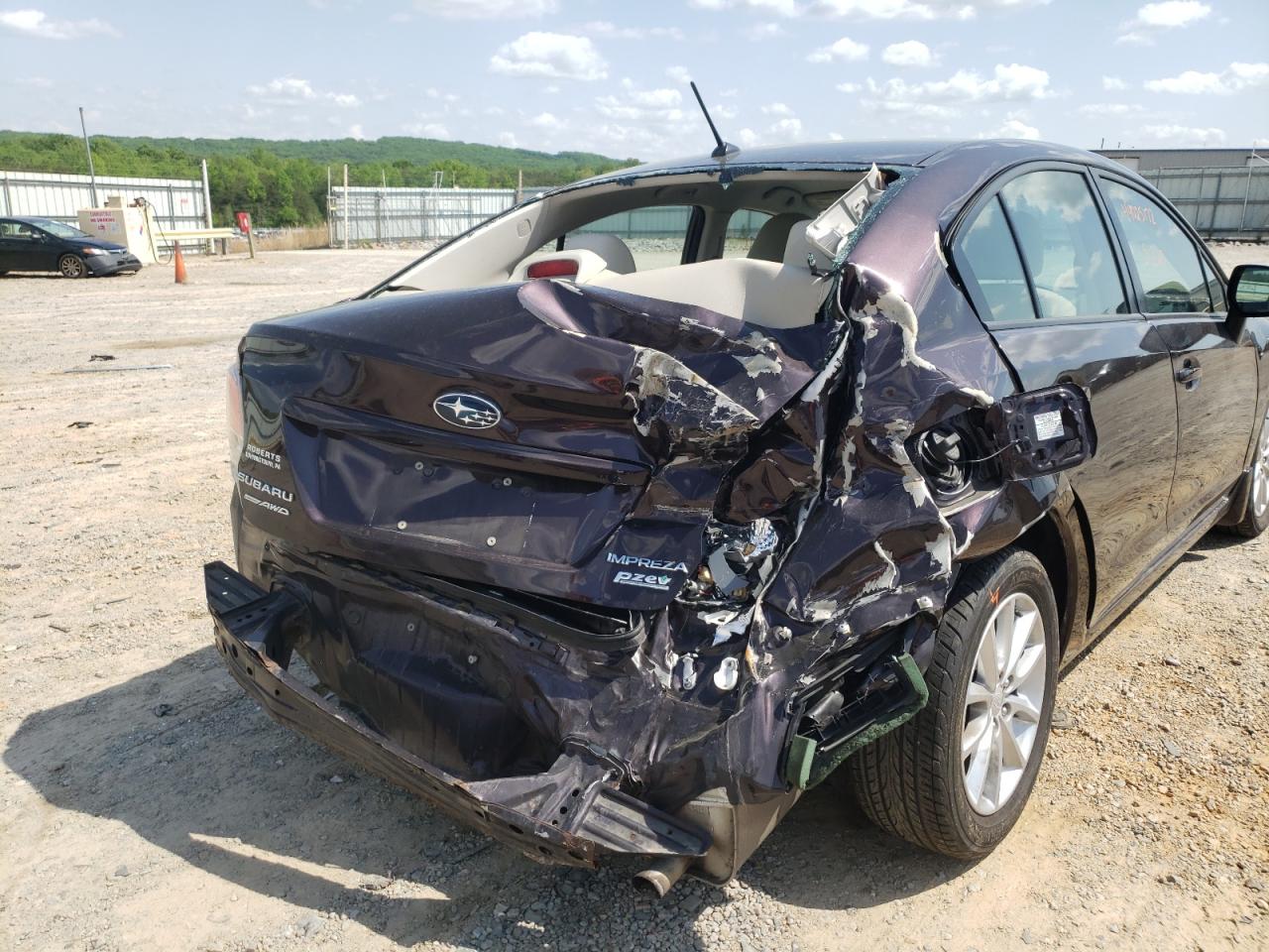 Photo 9 from auction – 2012 SUBARU IMPREZA PR with VIN JF1GJAC64CH018305