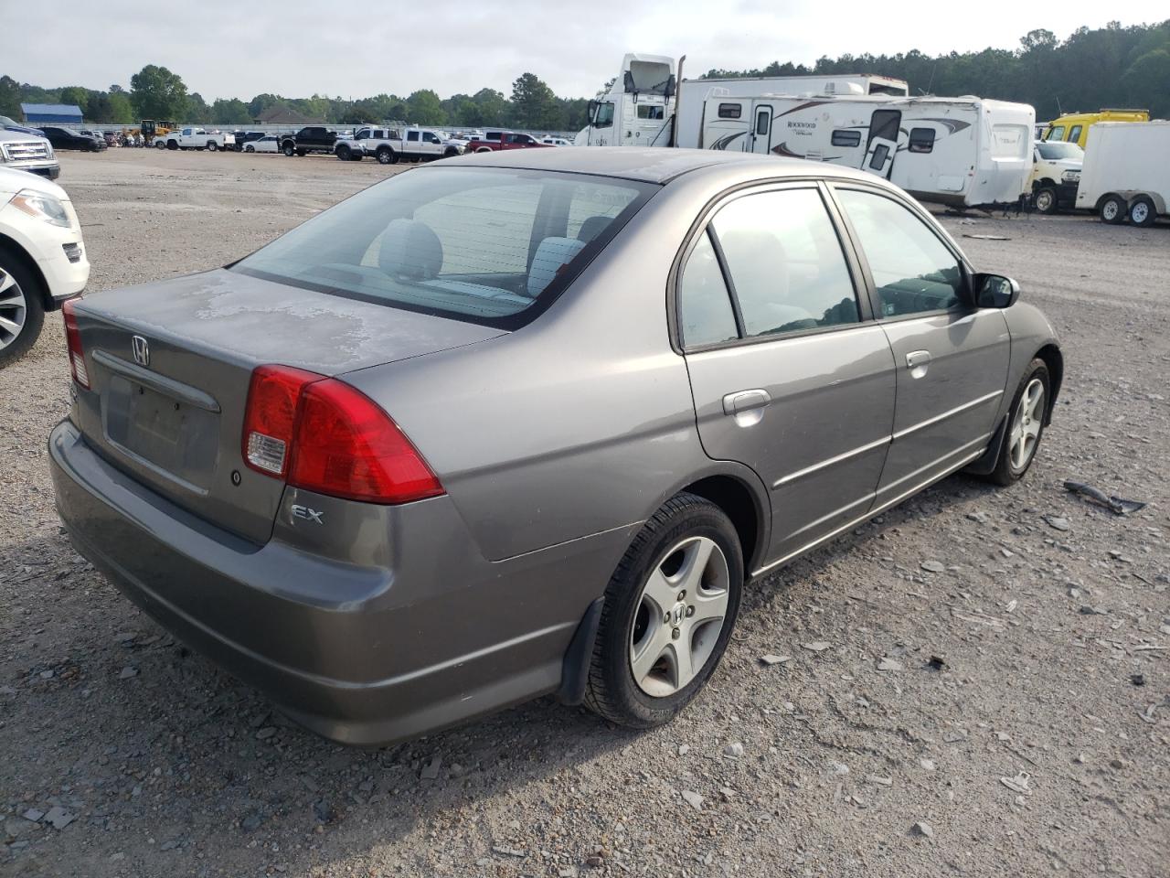 Photo 4 from auction – 2004 HONDA CIVIC EX with VIN 2HGES267X4H618610