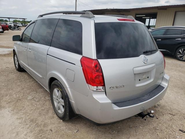 Photo 3 from auction – 2005 NISSAN QUEST S with VIN 5N1BV28U95N138591