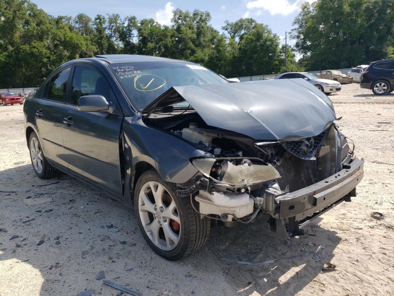 MAZDA 3 I 2009 with VIN JM1BK32FX91244249 - Photo from auction