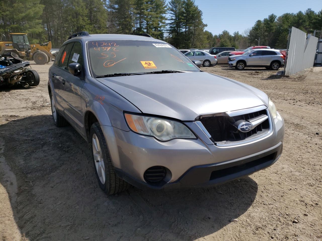 SUBARU OUTBACK 2009 with VIN 4S4BP60C396342355 - Photo from auction