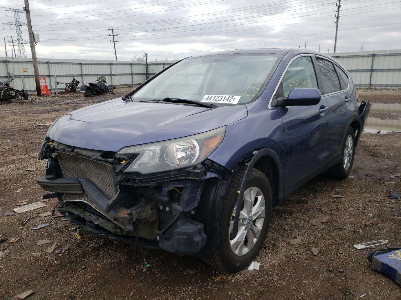 Photo 2 from auction – 2012 HONDA CR-V EX with VIN 5J6RM4H57CL043198