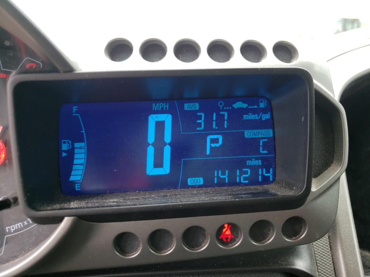 Photo 8 from auction – 2013 CHEVROLET SONIC LT with VIN 1G1JC5SHXD4160311