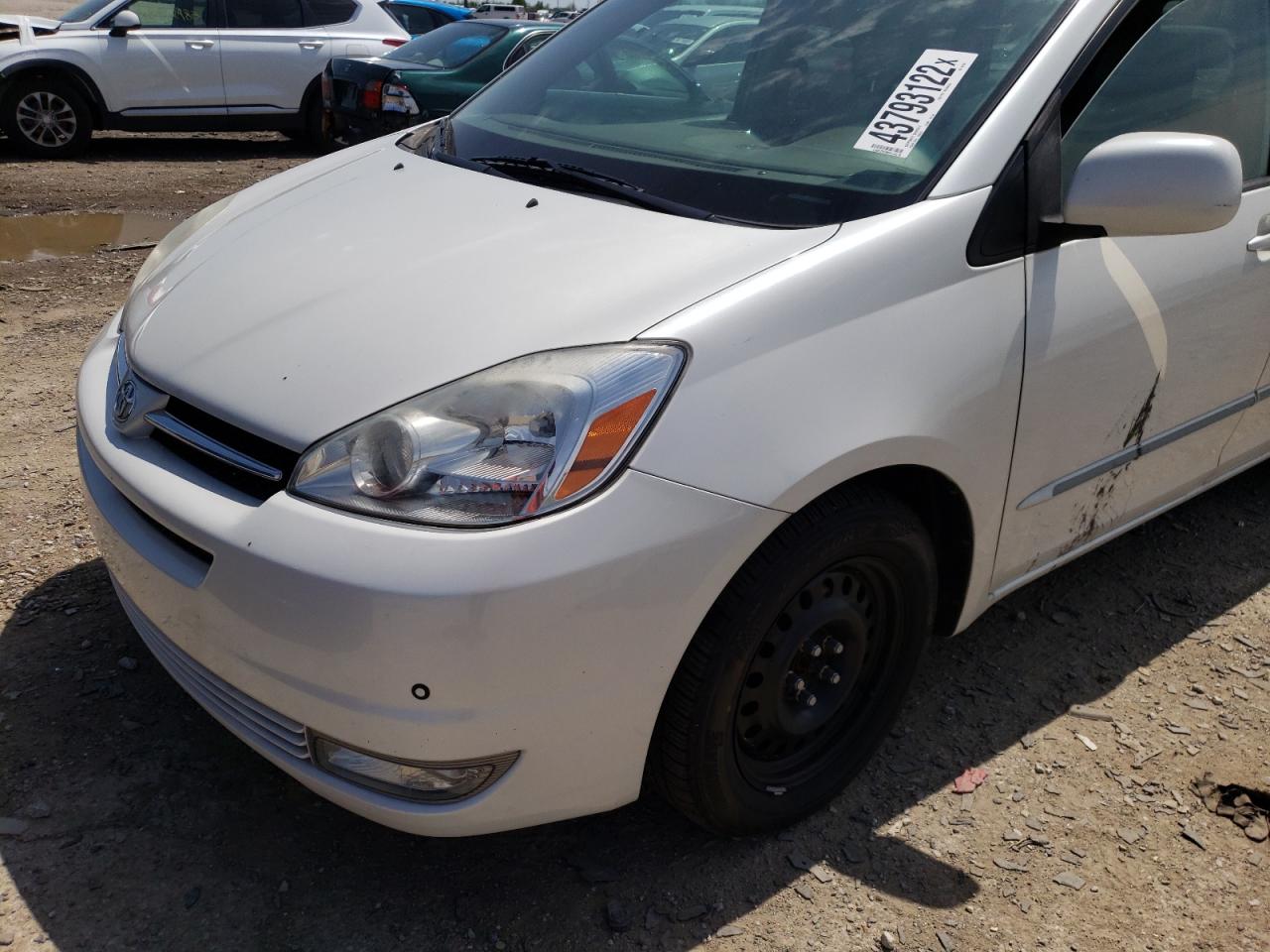 Photo 9 from auction – 2005 TOYOTA SIENNA XLE with VIN 5TDBA22C55S047389