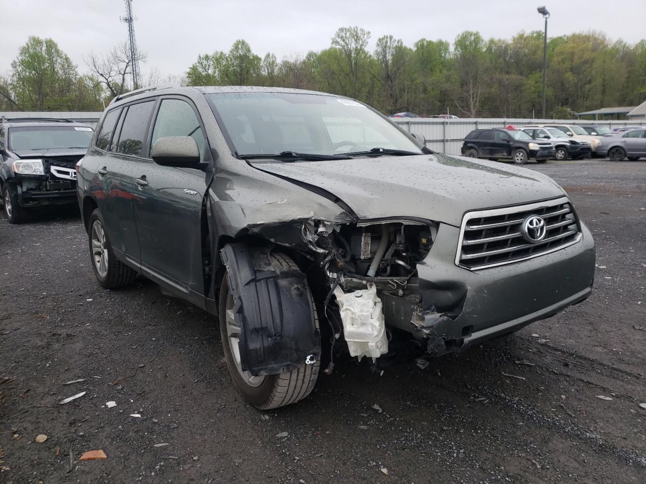 Photo 9 from auction – 2008 TOYOTA HIGHLANDER with VIN JTEDS43A182005940