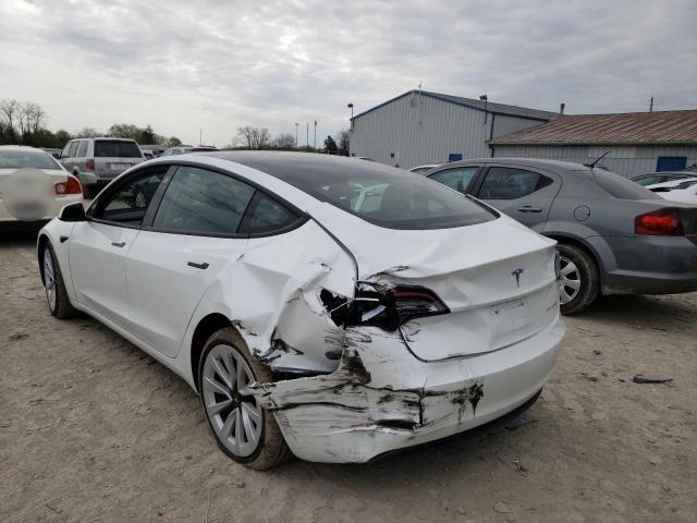 Photo 9 from auction – 2022 TESLA MODEL 3 with VIN 5YJ3E1EB3NF181621