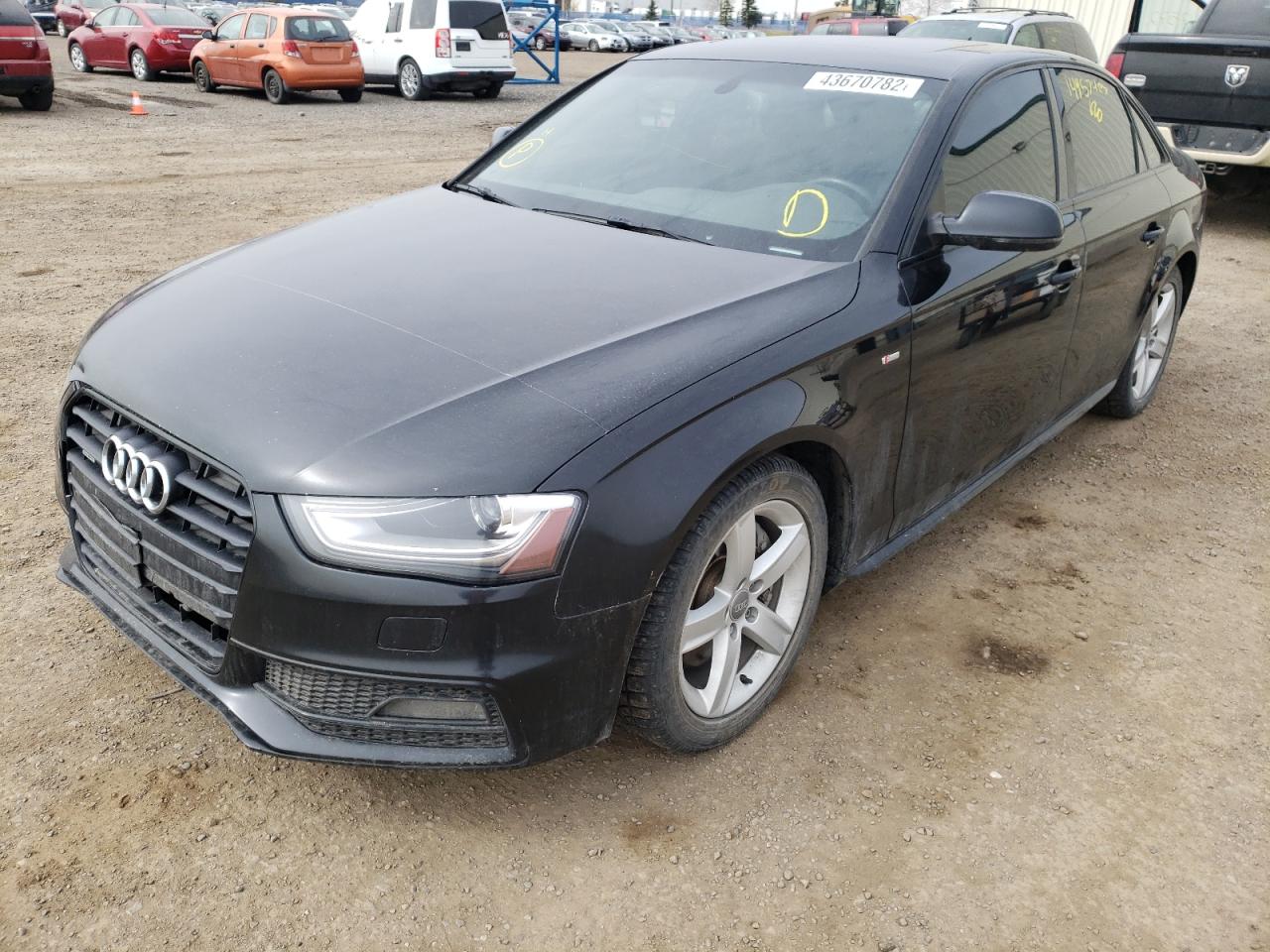 Photo 2 from auction – 2014 AUDI A4 PREMIUM with VIN WAUHFCFL3EN016317