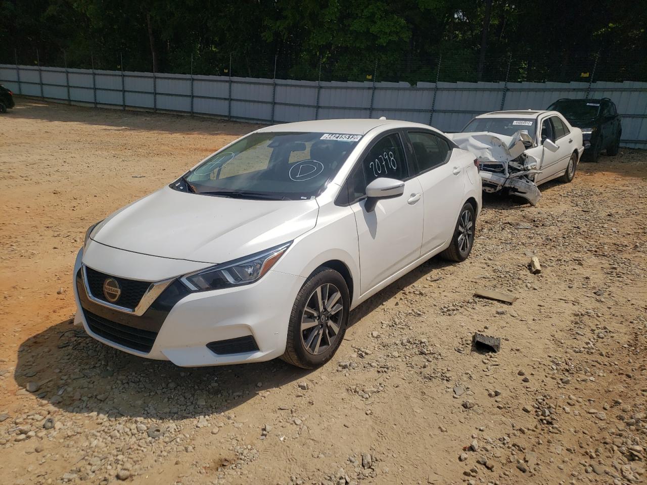 Photo 2 from auction – 2021 NISSAN VERSA SV with VIN 3N1CN8EV0ML890495