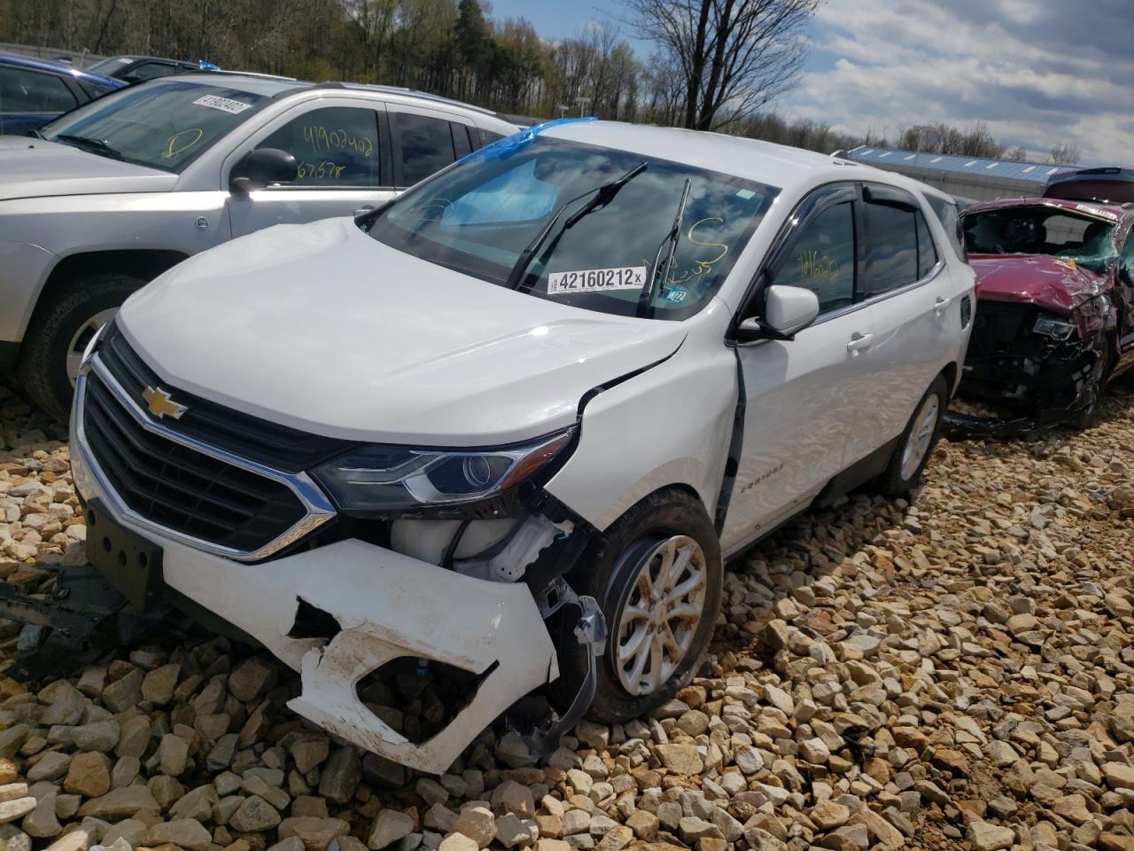 Photo 2 from auction – 2018 CHEVROLET EQUINOX LT with VIN 2GNAXJEV3J6207279