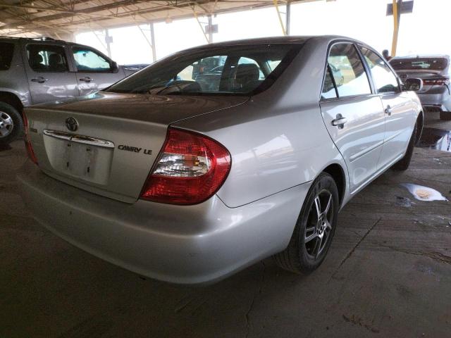 Photo 4 from auction – 2004 TOYOTA CAMRY LE with VIN JTDBE32K640254991
