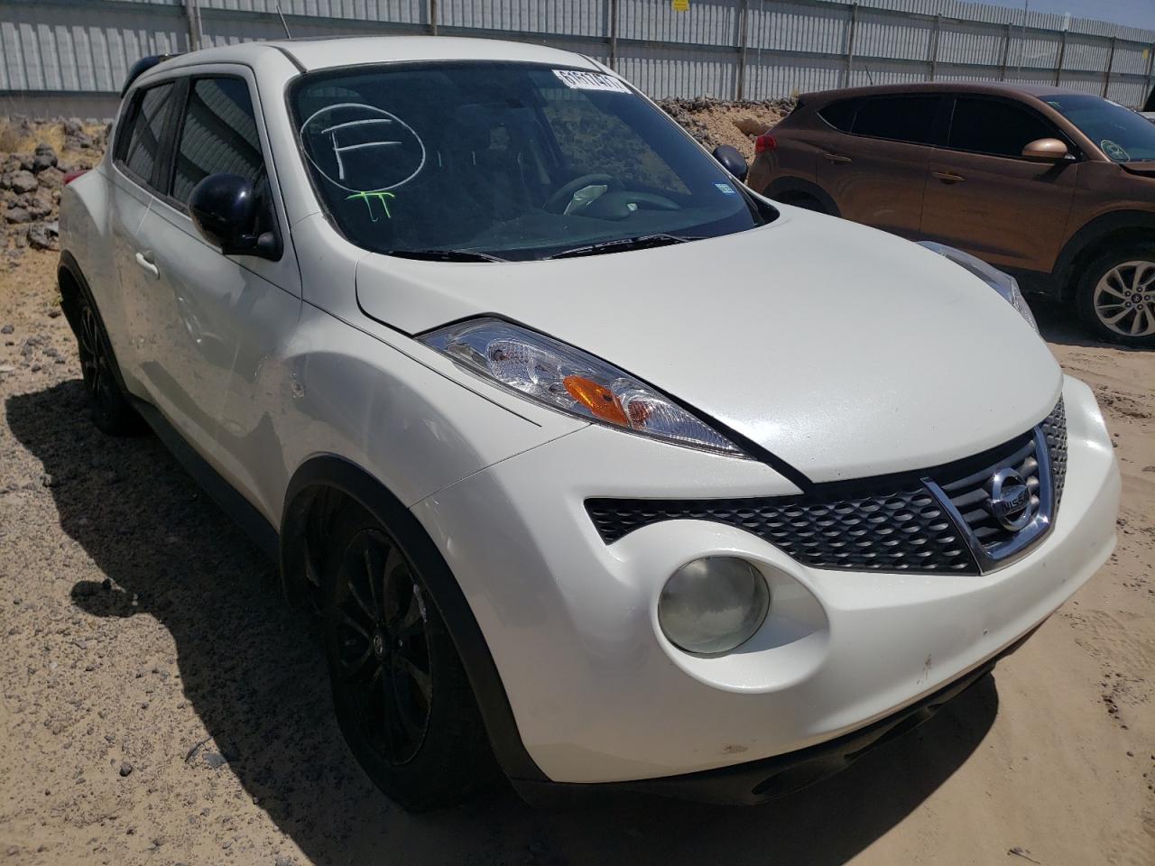 NISSAN JUKE S 2013 with VIN JN8AF5MR0DT215301 - Photo from auction