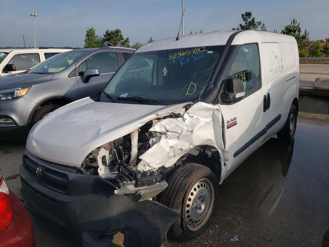 Photo 2 from auction – 2015 RAM PROMASTER with VIN ZFBERFAT3F6A15725