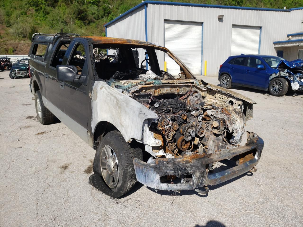 FORD F150 SUPER 2004 with VIN 1FTPW14524KC35339 - Photo from auction