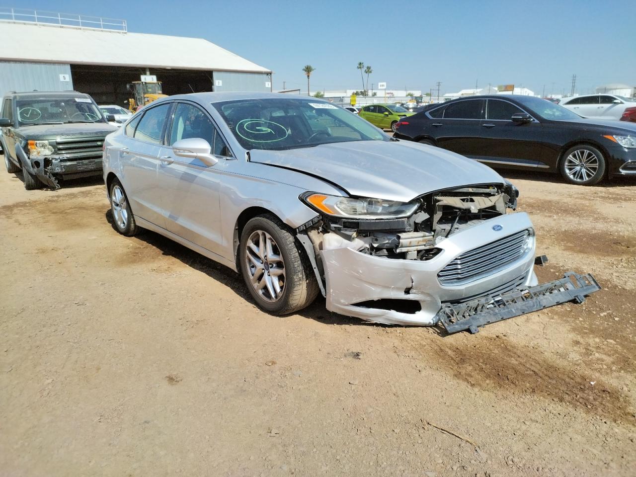FORD FUSION SE 2013 with VIN 3FA6P0HR4DR161004 - Photo from auction