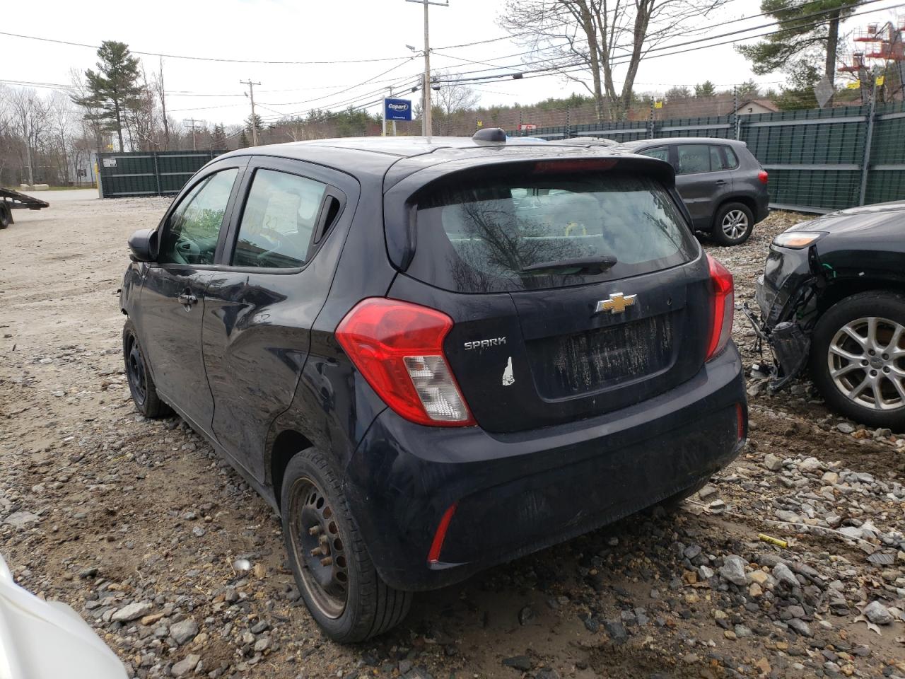 Photo 3 from auction – 2017 CHEVROLET SPARK LS with VIN KL8CB6SA7HC765578