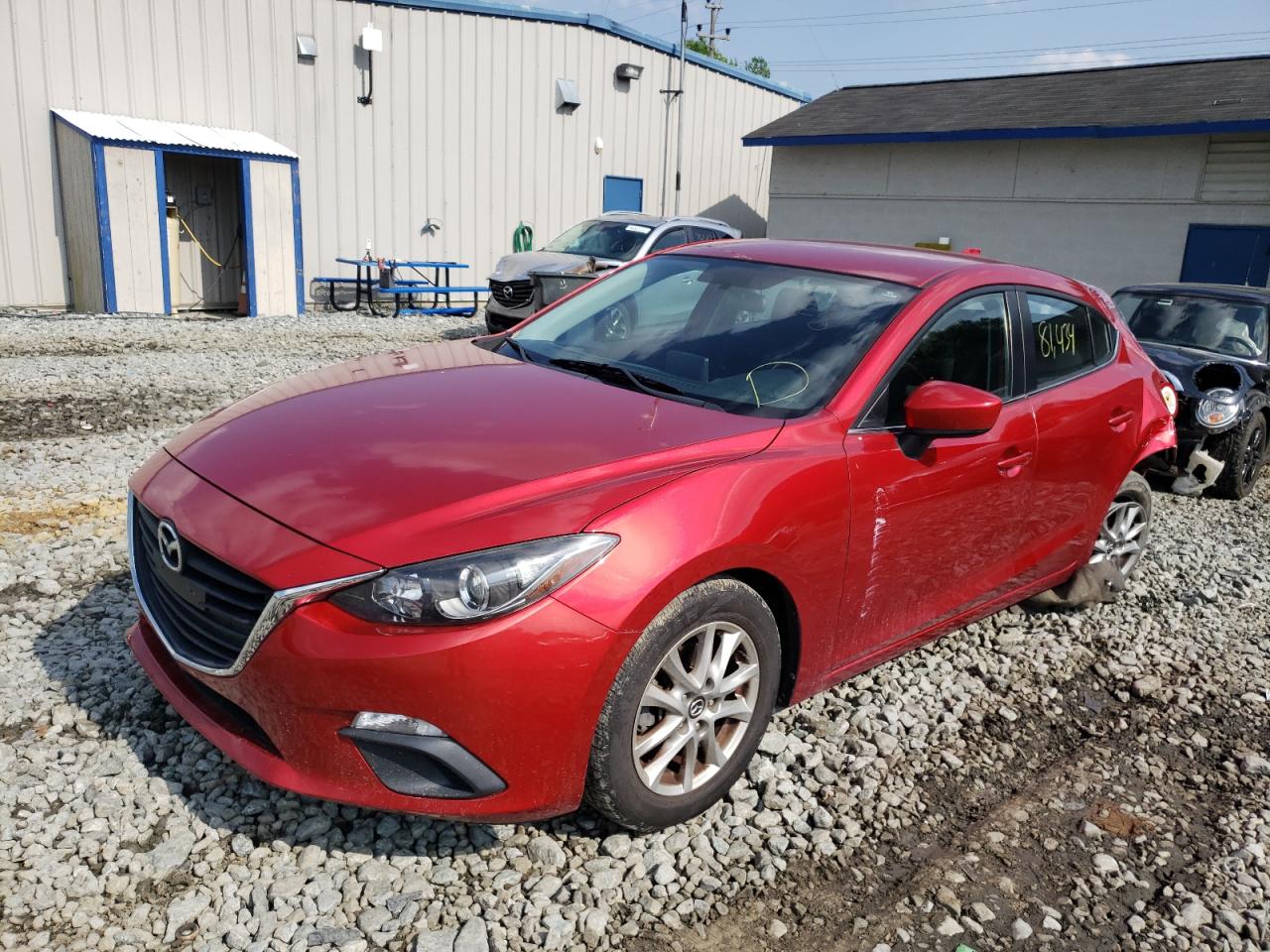 Photo 2 from auction – 2014 MAZDA 3 TOURING with VIN JM1BM1L74E1148052