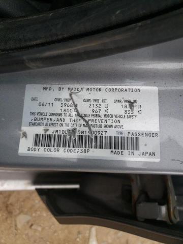 Photo 10 from auction – 2011 MAZDA 3 I with VIN JM1BL1UF5B1900927