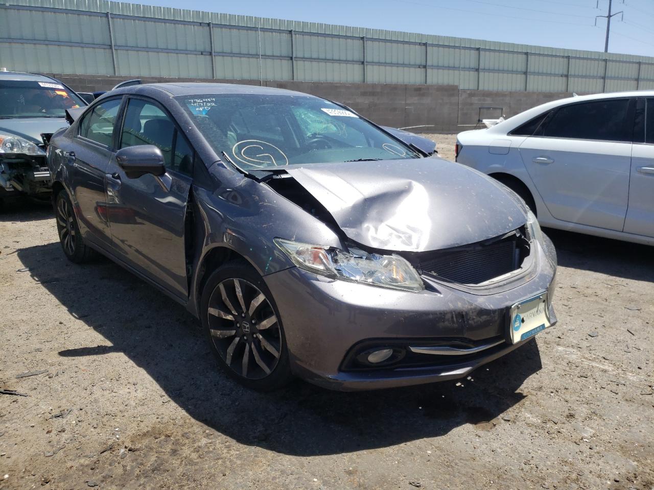 Photo 1 from auction – 2014 HONDA CIVIC EXL with VIN 2HGFB2F99EH530932
