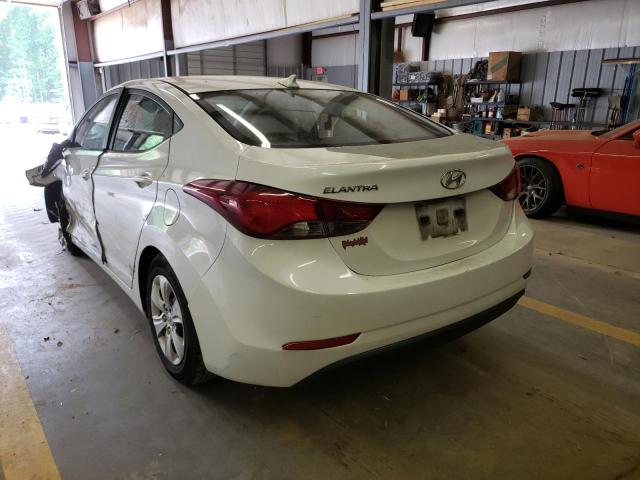 Photo 3 from auction – 2016 HYUNDAI ELANTRA SE with VIN 5NPDH4AE4GH784241