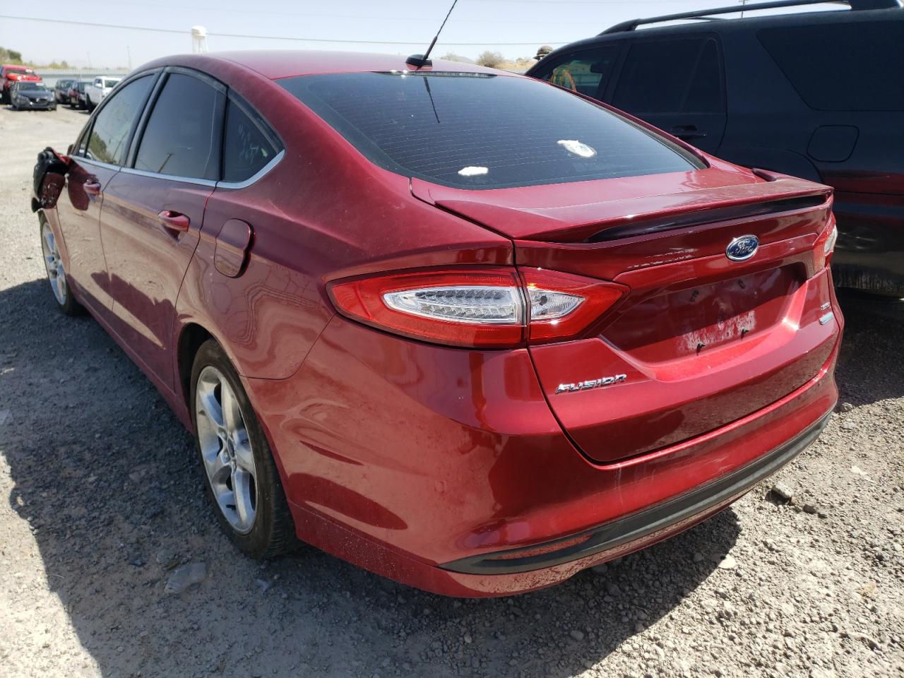 Photo 3 from auction – 2014 FORD FUSION SE with VIN 3FA6P0HD1ER377415