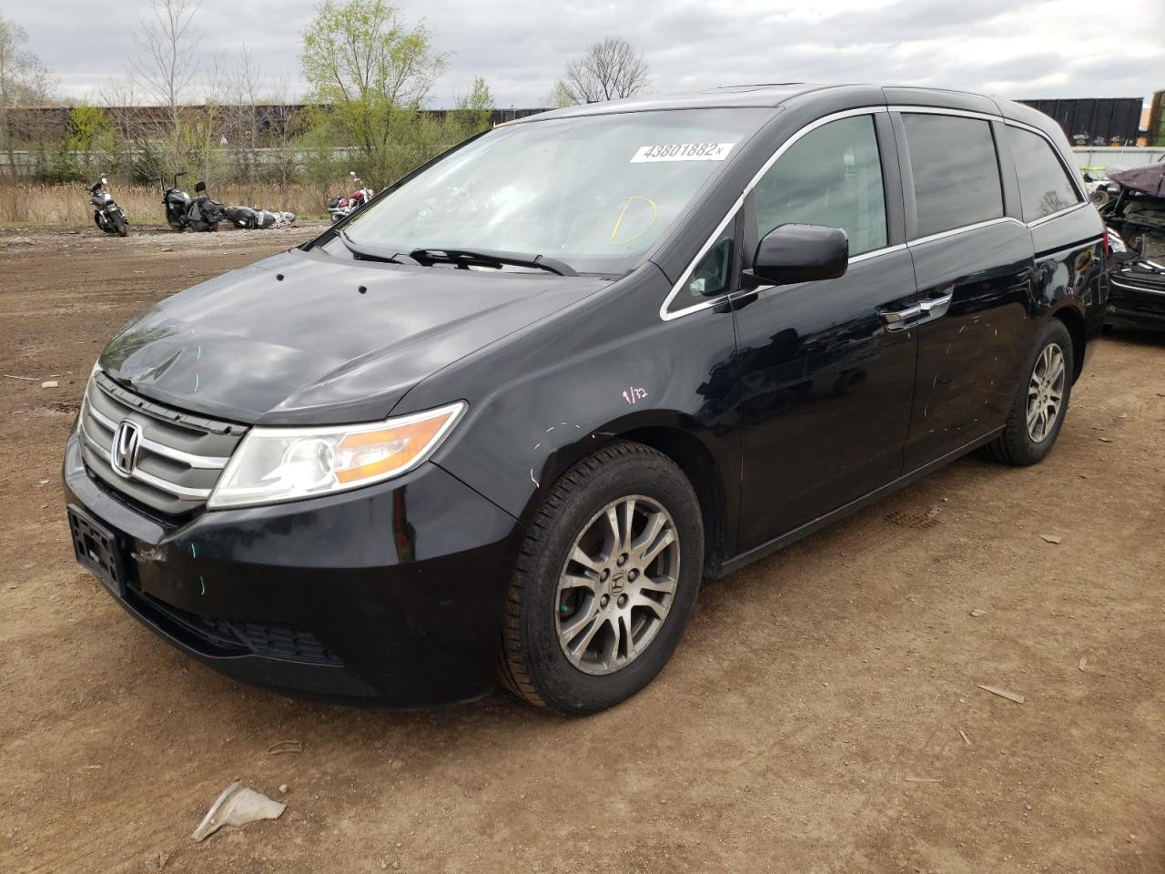 Photo 2 from auction – 2013 HONDA ODYSSEY EX with VIN 5FNRL5H62DB057358