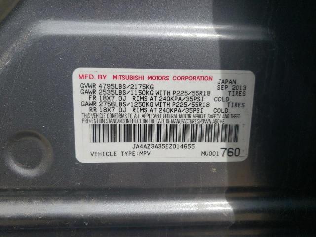 Photo 10 from auction – 2014 MITSUBISHI OUTLANDER with VIN JA4AZ3A35EZ014655