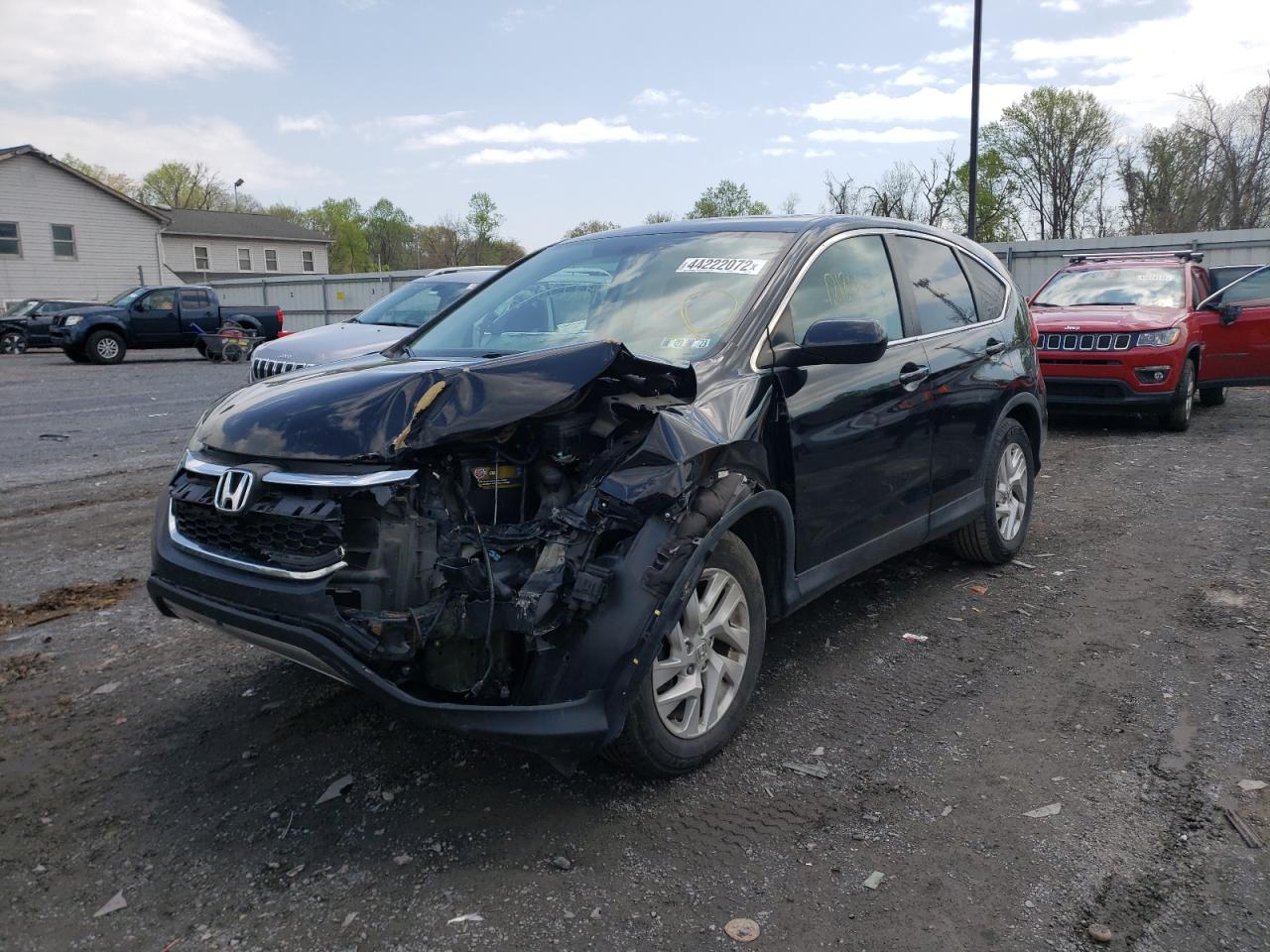 Photo 2 from auction – 2015 HONDA CR-V EX with VIN 2HKRM4H50FH704827