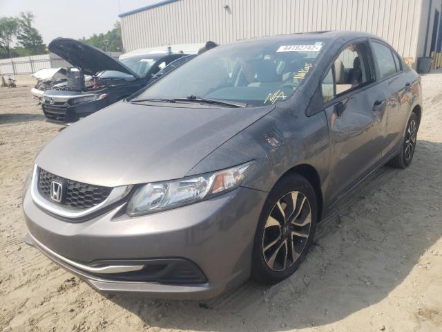 Photo 2 from auction – 2013 HONDA CIVIC EX with VIN 19XFB2F89DE286392