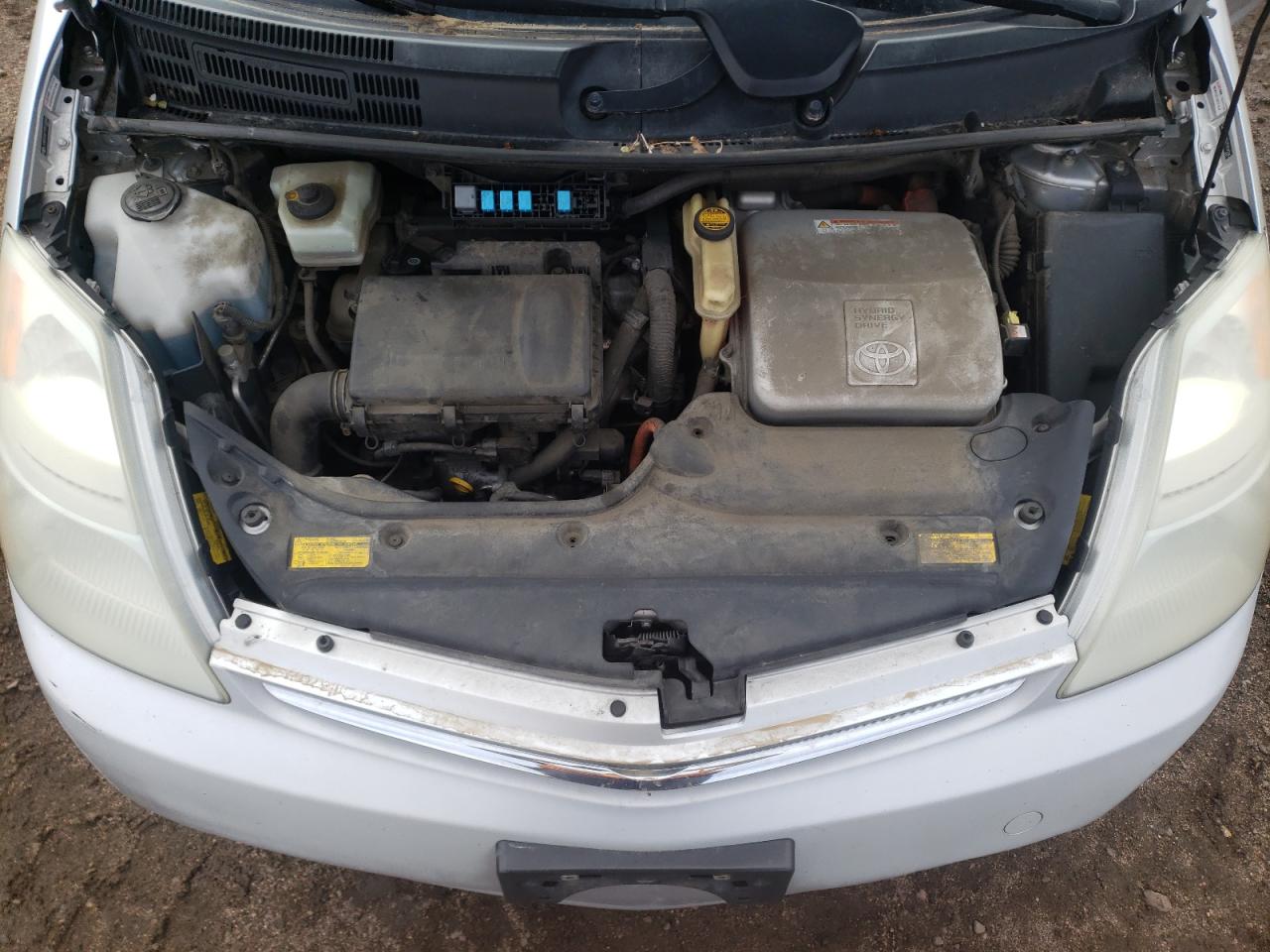Photo 7 from auction – 2007 TOYOTA PRIUS with VIN JTDKB20U777575585