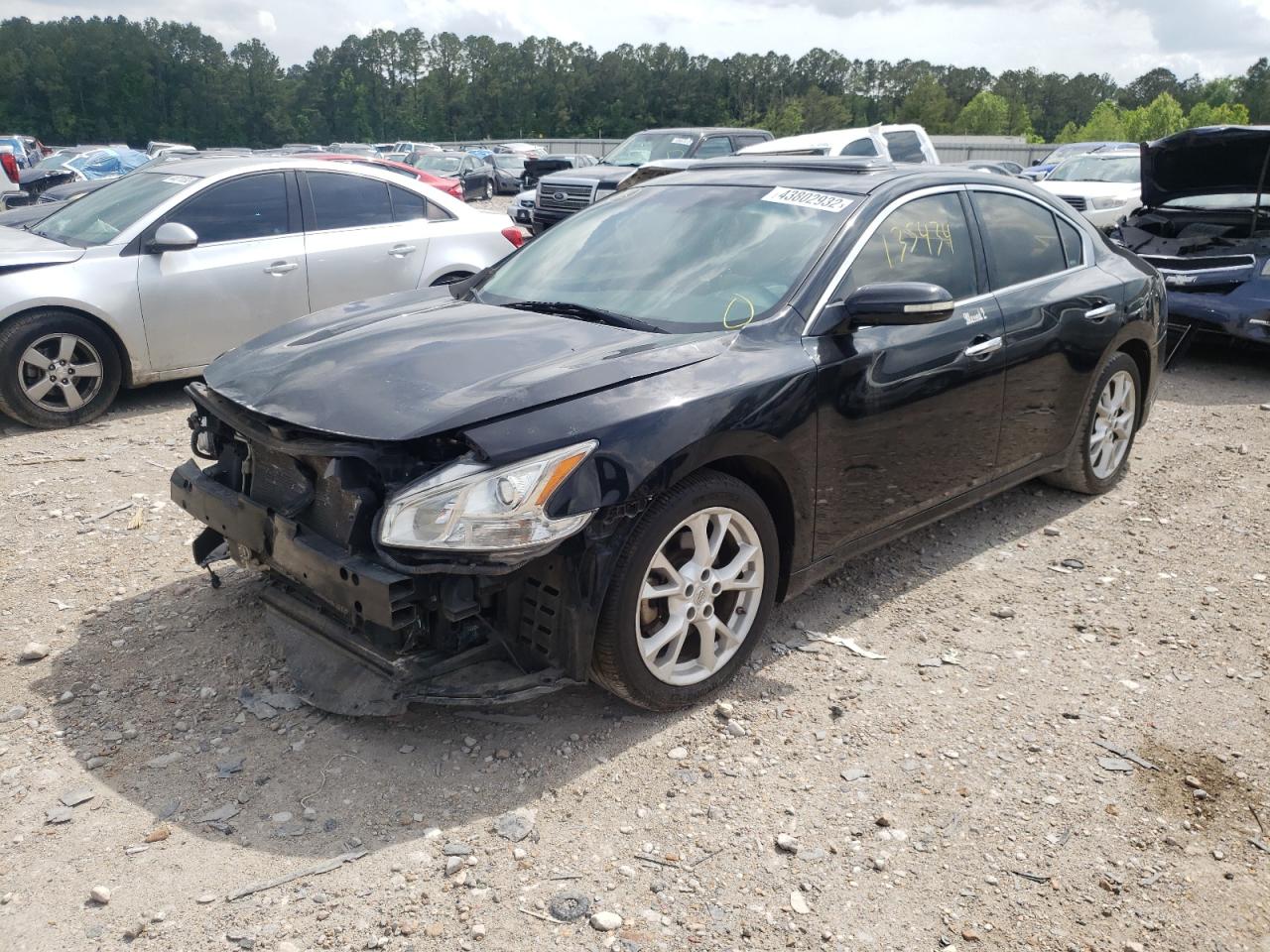 Photo 2 from auction – 2012 NISSAN MAXIMA S with VIN 1N4AA5AP9CC860790