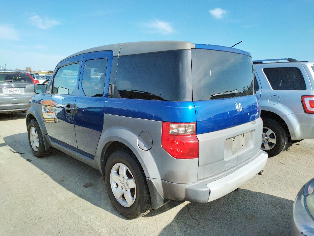 Photo 3 from auction – 2004 HONDA ELEMENT EX with VIN 5J6YH28524L004895