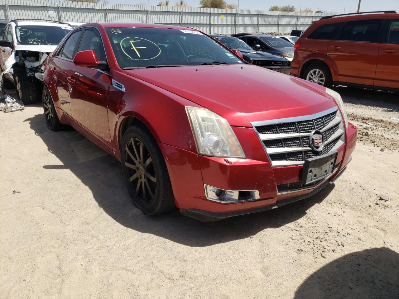 CADILLAC CTS 2009 with VIN 1G6DF577390137501 - Photo from auction