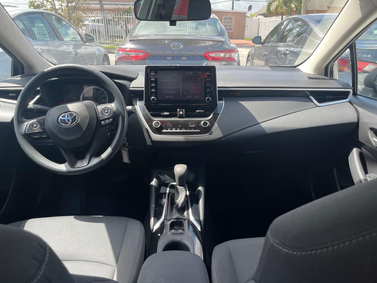 Photo 9 from auction – 2020 TOYOTA COROLLA LE with VIN 5YFEPRAE5LP086545