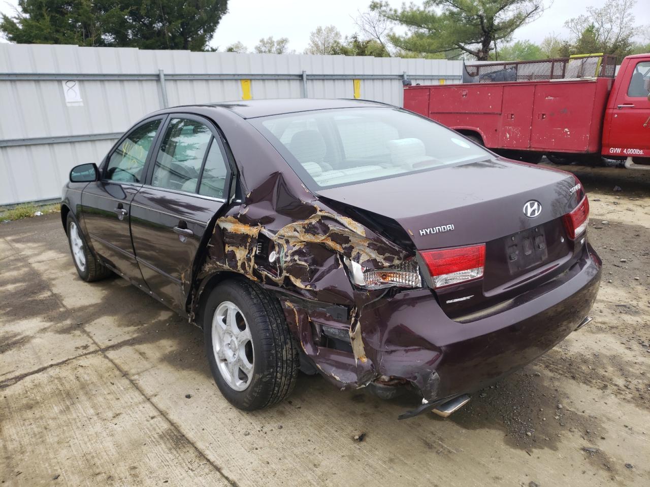 Photo 3 from auction – 2006 HYUNDAI SONATA GLS with VIN 5NPEU46F26H013762