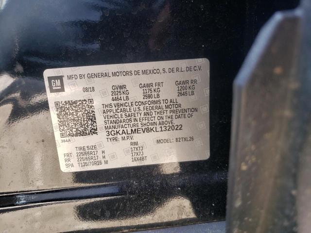 Photo 10 from auction – 2019 GMC TERRAIN SL with VIN 3GKALMEV8KL132022
