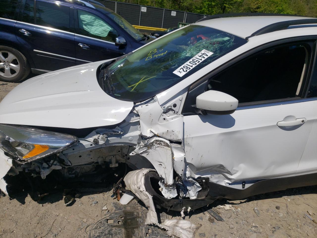 Photo 9 from auction – 2018 FORD ESCAPE SE with VIN 1FMCU9GD0JUD55240