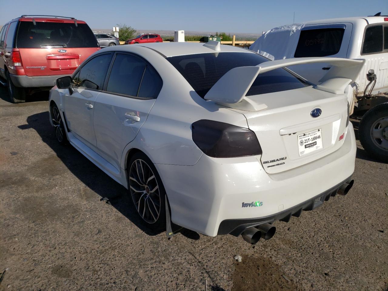 Photo 3 from auction – 2020 SUBARU WRX STI with VIN JF1VA2E67L9815345